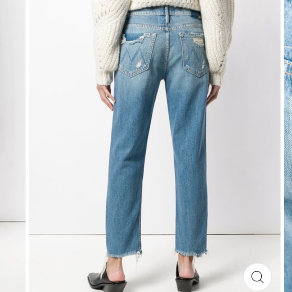 Mother Denim The Cardinal Sinner Ankle Jeans - Picture 5 of 16